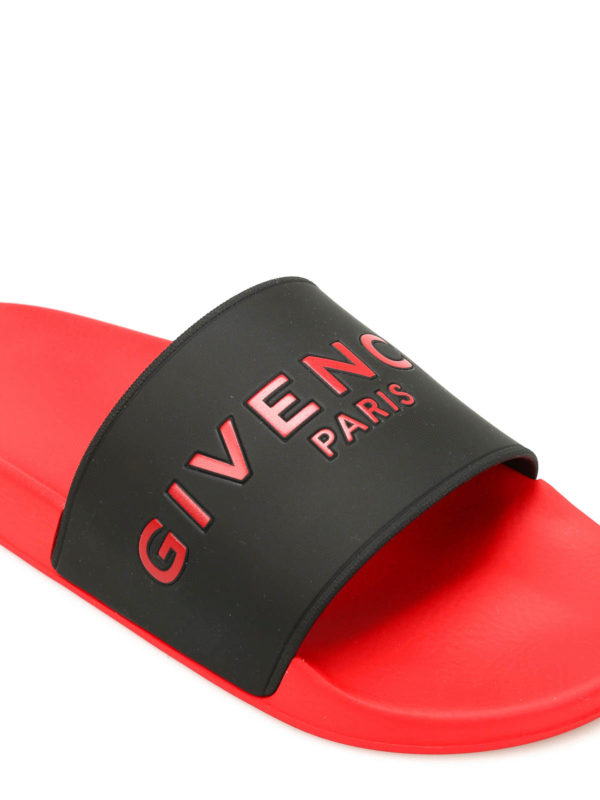 iKRIX GIVENCHY: Sandalias - Sandalias Rojas Para Hombre
