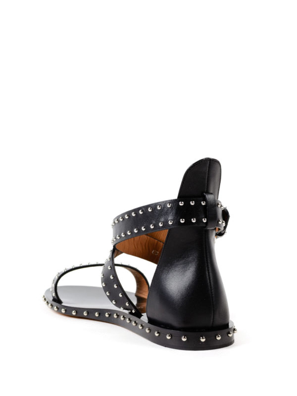 iKRIX GIVENCHY: sandals - Studded leather flat sandals