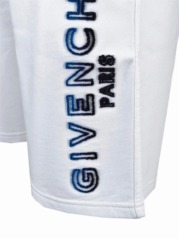 iKRIX GIVENCHY: shorts - Logo shorts in white