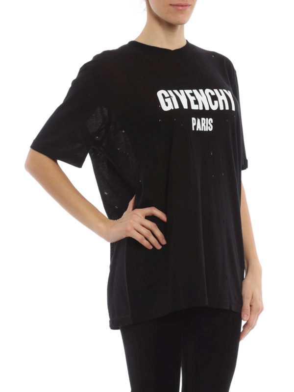 iKRIX GIVENCHY: T-shirts - T-Shirt Mit Löcher