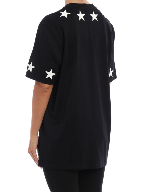 iKRIX GIVENCHY: t-shirts - Small stars patch over T-shirt