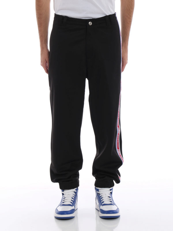 iKRIX GIVENCHY: tracksuit bottoms - 4G Givenchy side band track pants
