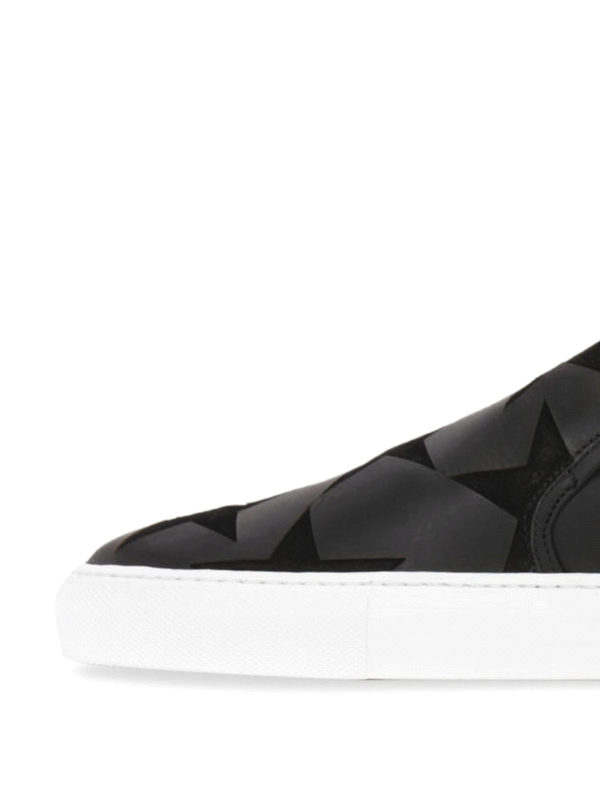 iKRIX GIVENCHY: スニーカー - STAR EMBOSSED HI-TOP SNEAKERS