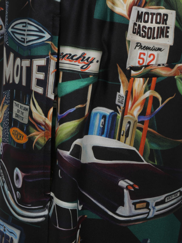 iKRIX GIVENCHY: Trousers Shorts - Printed Bermuda shorts