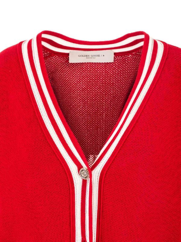 iKRIX GOLDEN GOOSE: Cárdigans - Cárdigan - Rojo