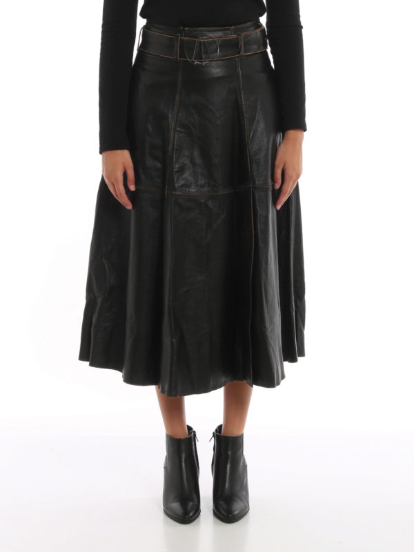 iKRIX GOLDEN GOOSE: Jupes en cuir - Jupe En Cuir - Akemi