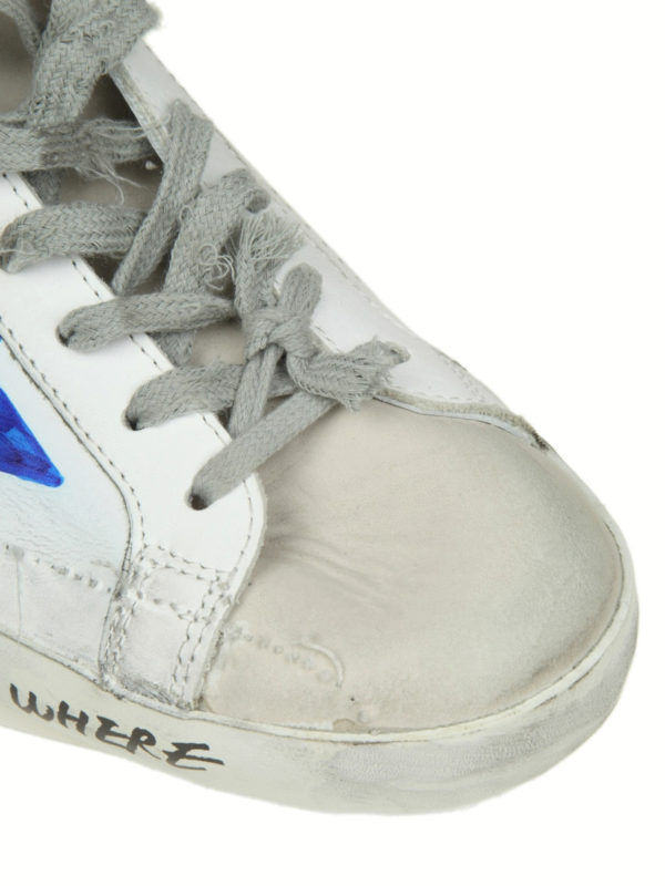 iKRIX GOLDEN GOOSE: trainers - Superstar marker effect star sneakers
