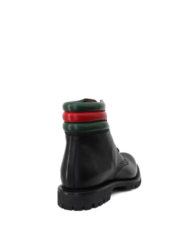 iKRIX GUCCI: ankle boots - Web detailed combat boots