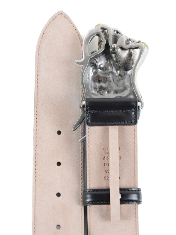 iKRIX GUCCI: Cinturones - Cinturón Negro Para Mujer