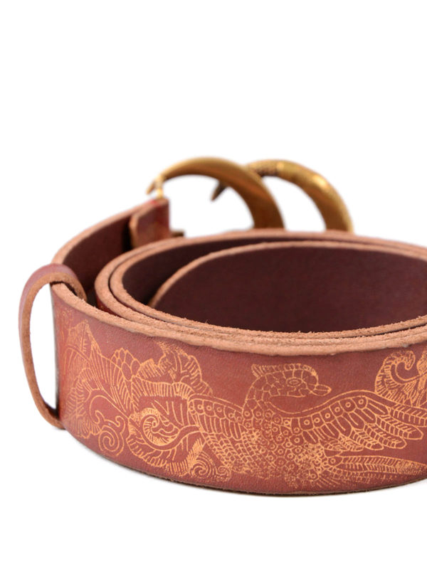 iKRIX GUCCI: Cinturones - Cinturón - Rosado Oscuro