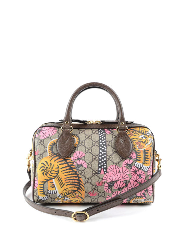 iKRIX GUCCI: bowling bags - Tiger GG Supreme bowling bag