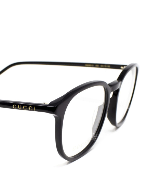 iKRIX GUCCI: Glasses - Black acetate eyeglasses