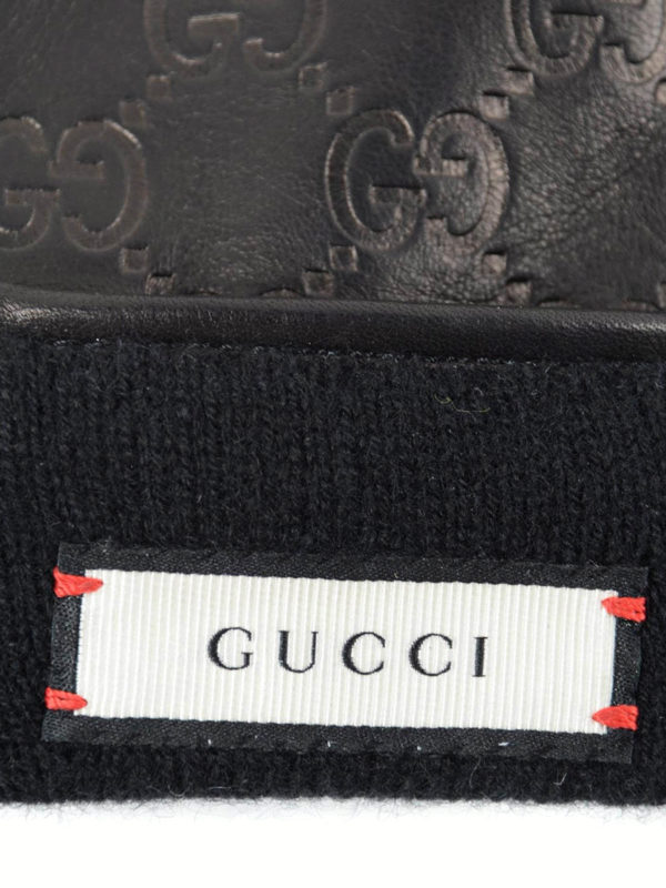 iKRIX GUCCI: gloves - Leather GG gloves