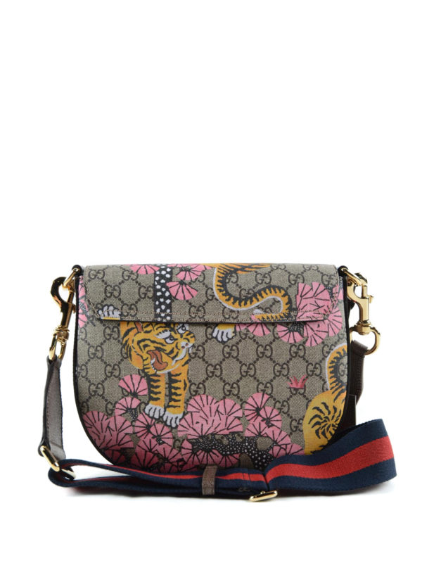 iKRIX GUCCI: shoulder bags - Gucci Bengal GG canvas saddle bag