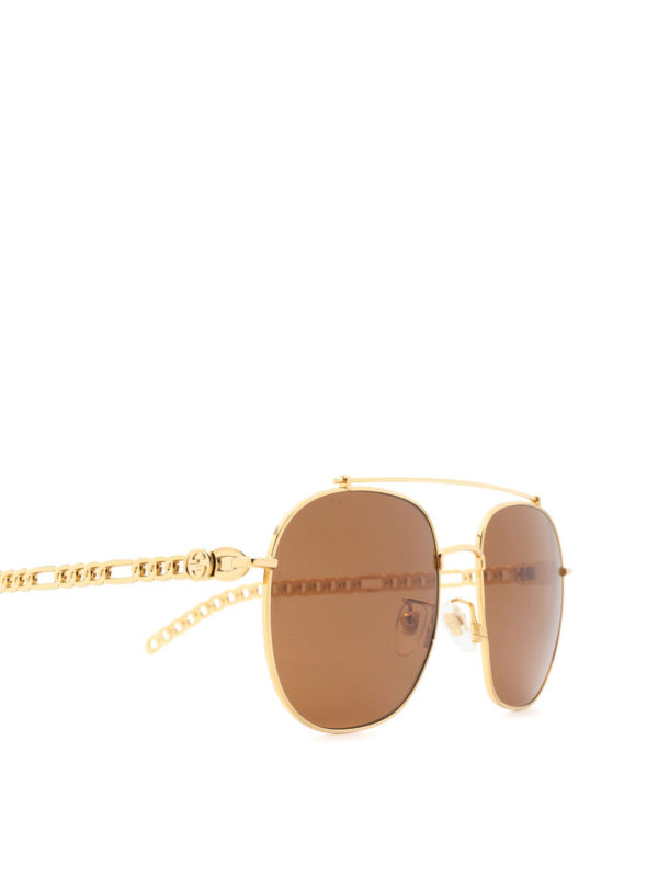 iKRIX GUCCI: Lunettes de soleil - Lunettes De Soleil - Or