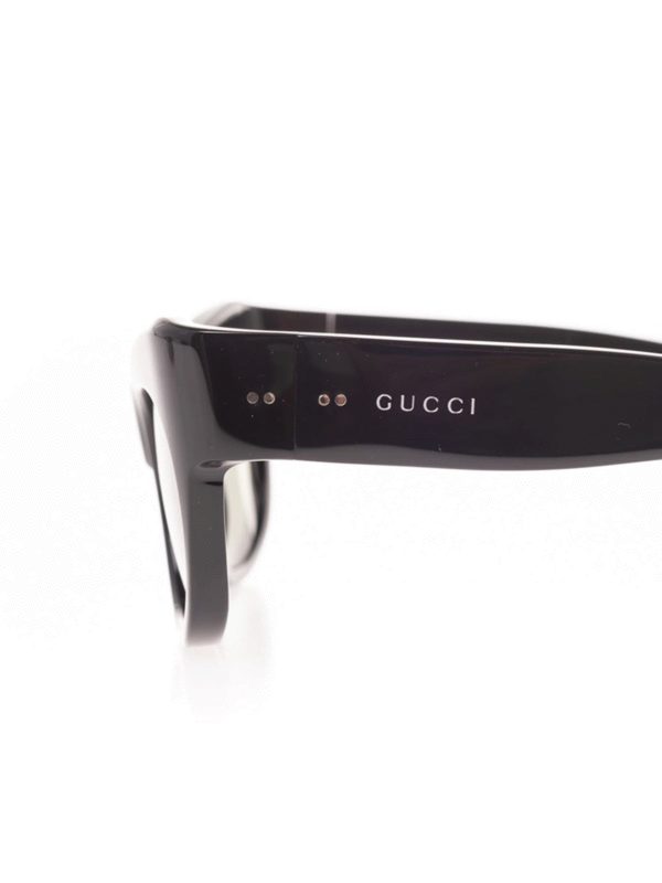 iKRIX GUCCI: occhiali da sole - Occhiali da sole rettangolari neri