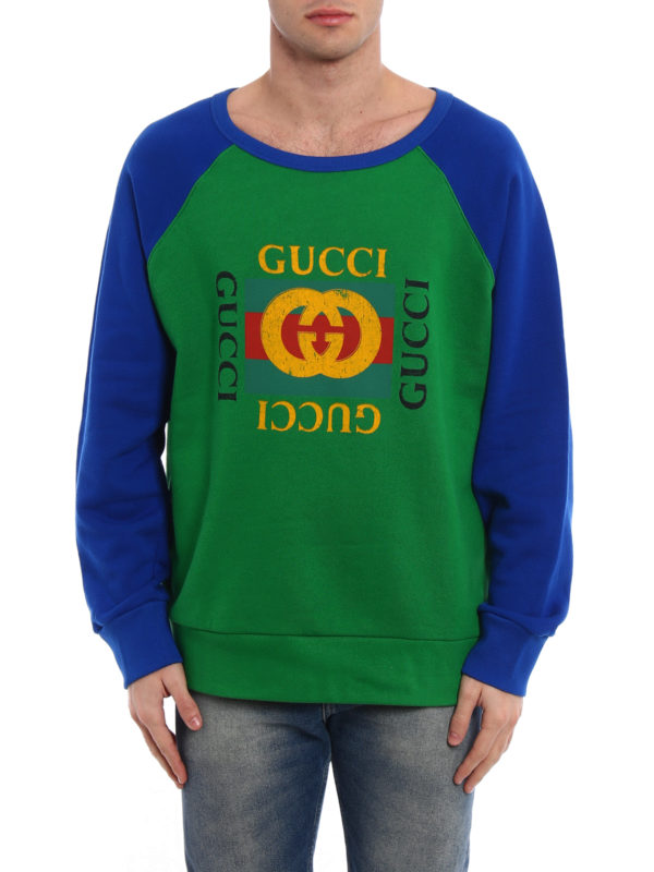 iKRIX GUCCI: Sweatshirts & Sweaters - Signature two-tone sweatshirt