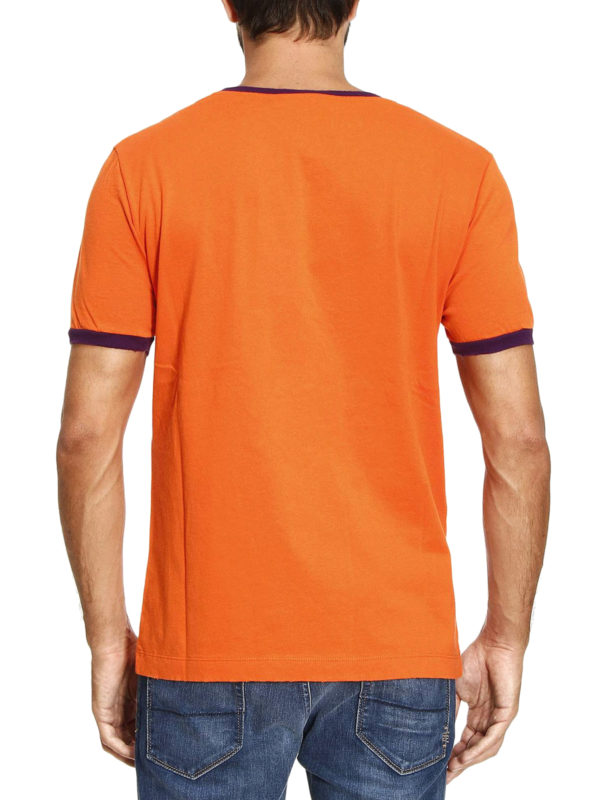 iKRIX GUCCI: t-shirts - Angry Cat patch orange T-shirt