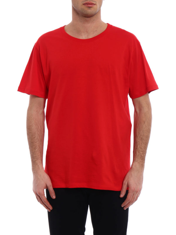 iKRIX GUCCI: t-shirts - Back logo print red Tee