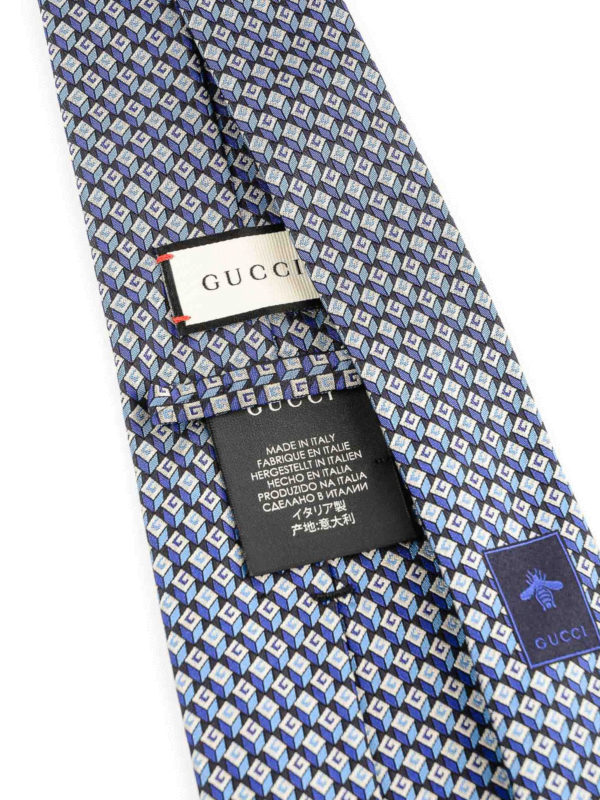 iKRIX GUCCI: Corbatas y pajaritas - Corbata - Azul