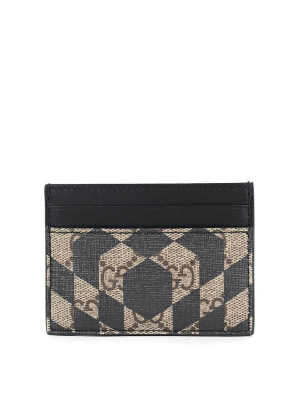 iKRIX GUCCI: Portemonnaies und Geldbörsen - Gg Supreme Canvas-Kartenhalter