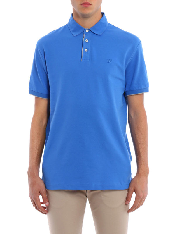 iKRIX HACKETT: Poloshirts - Poloshirt Fur Herren - Hellblau