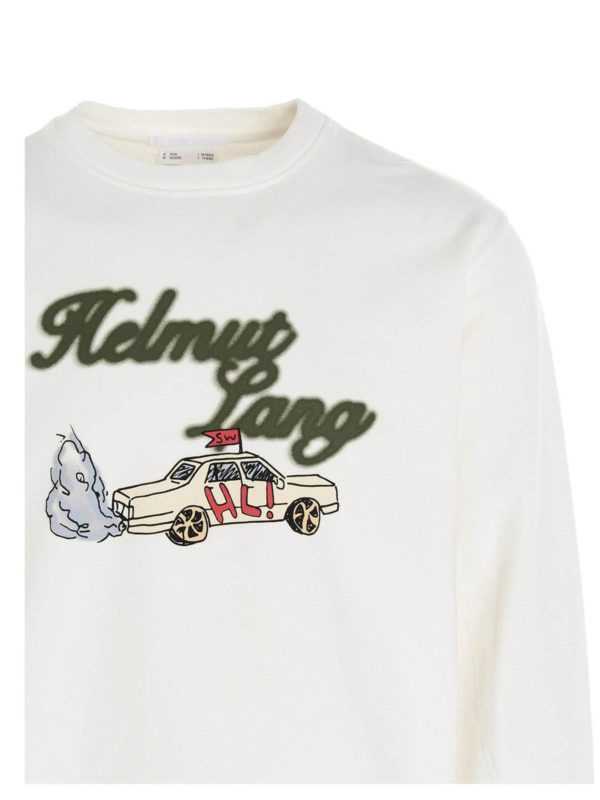 iKRIX HELMUT LANG: Sweatshirts und Pullover - Sweatshirt - Weiß