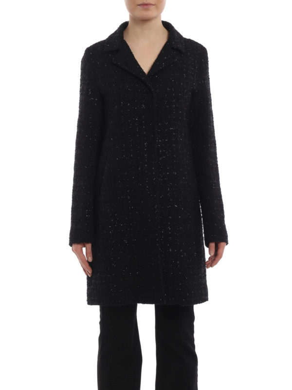 iKRIX HERNO: Abrigos semilargos - Abrigo Midi - Negro