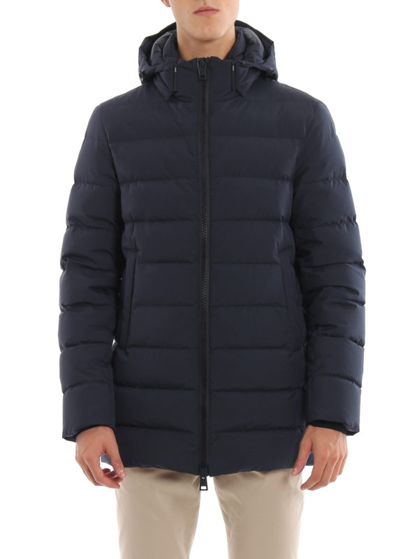 iKRIX HERNO: Lange Daunenmäntel - Daunenmantel - Blau