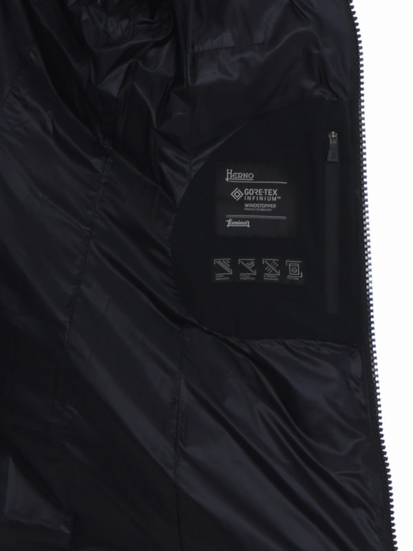 iKRIX HERNO: padded coats - Gore-Tex Infinium™ Windstopper® puffer jacket