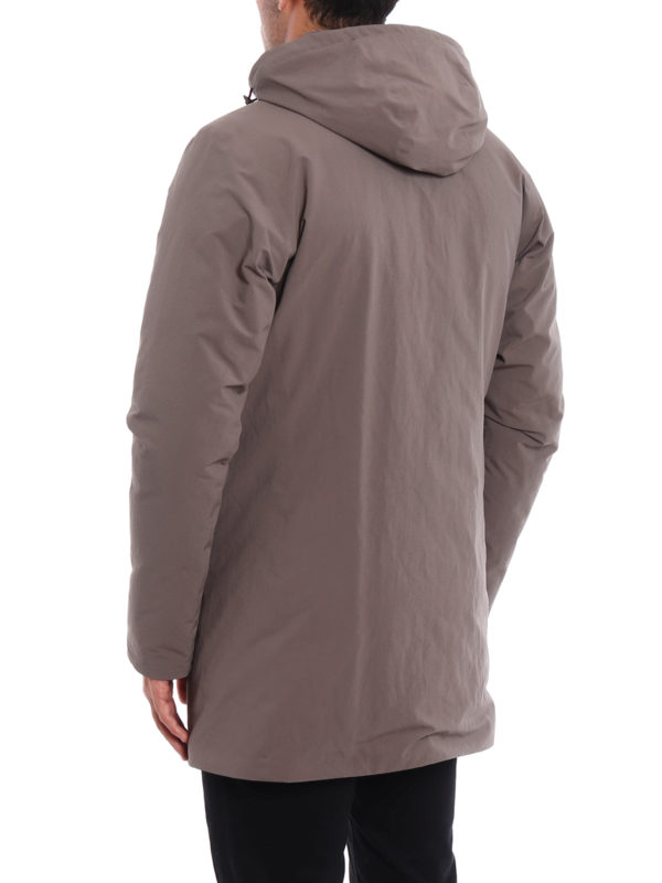 iKRIX HERNO: Lange Daunenmäntel - Daunenmantel - Grau