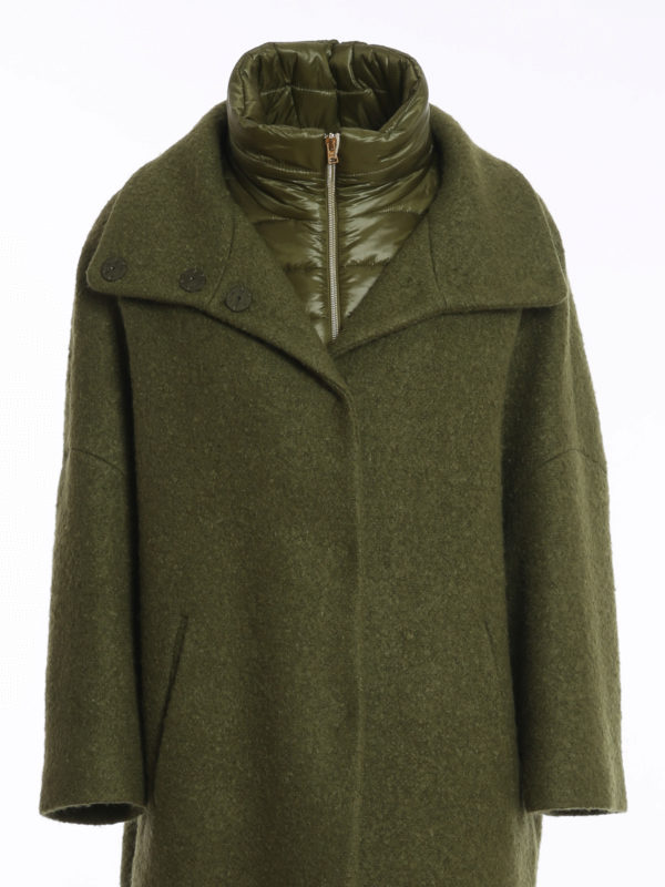 iKRIX HERNO: Manteaux rembourrés - Manteau Rembourré - Vert