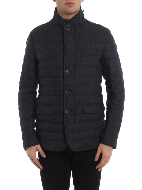 iKRIX HERNO: ダウンジャケット - ダウンジャケット - ダークブルー