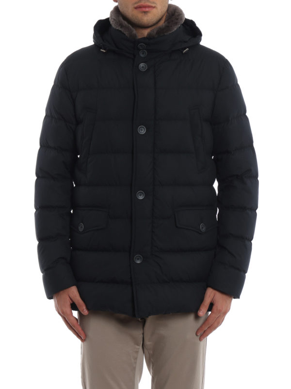 iKRIX HERNO: padded jackets - Polar Tech fur collar jacket