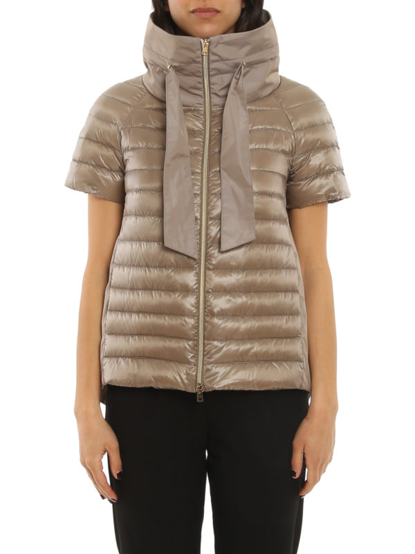iKRIX HERNO: padded jackets - Short-sleeved puffer jacket