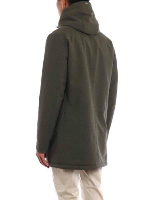 iKRIX HERNO: Parkas - Parka Fur Herren - Grün