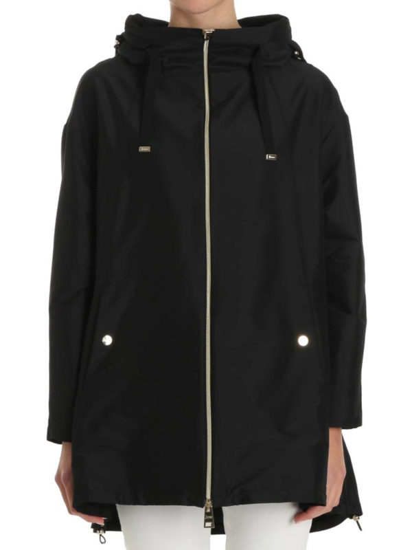 iKRIX HERNO: parkas - Techno taffeta wide parka