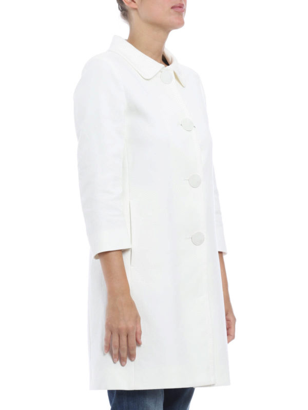 iKRIX HERNO: cappotti corti - Cappotto corto in cotone