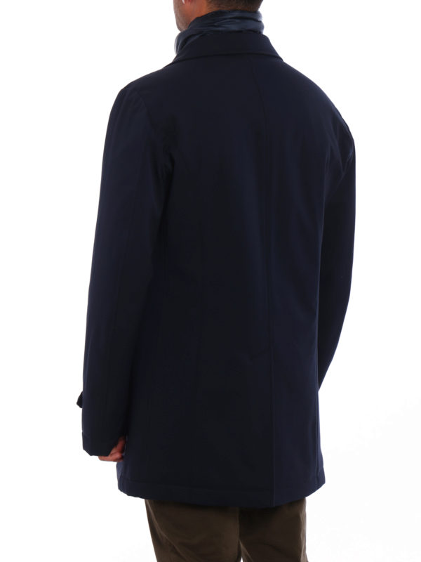 iKRIX HERNO: trench coats - Storm System double-breasted coat