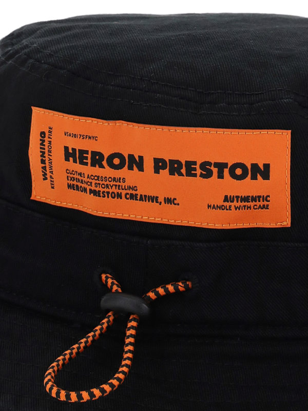 iKRIX Heron Preston: hats & caps - Patch logo bucket hat