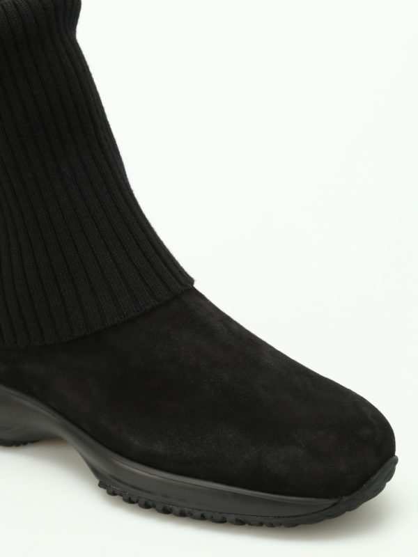 iKRIX HOGAN: tronchetti - Stivaletti Interactive suede e lana