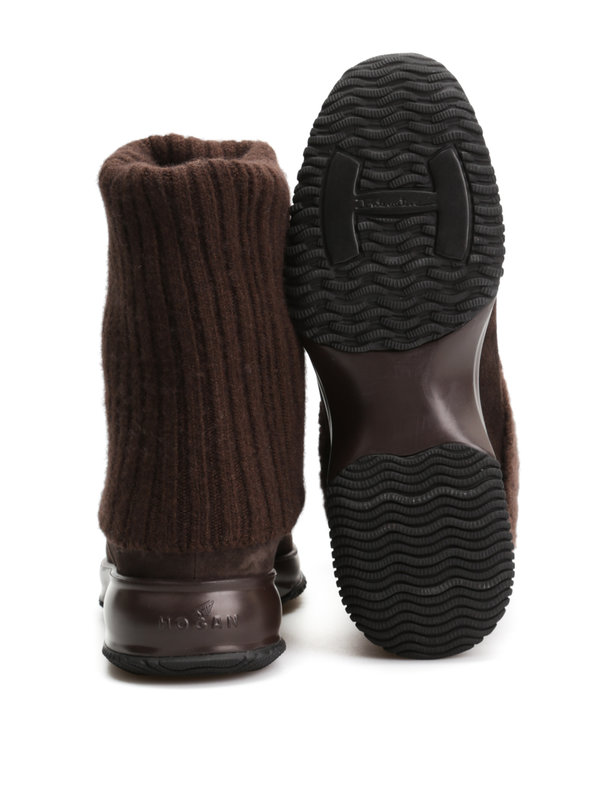 iKRIX HOGAN: Stiefeletten - Stiefelette - Dunkelbraun