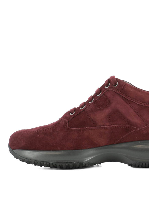 iKRIX HOGAN: sneakers - Sneaker Interactive rosse in suede