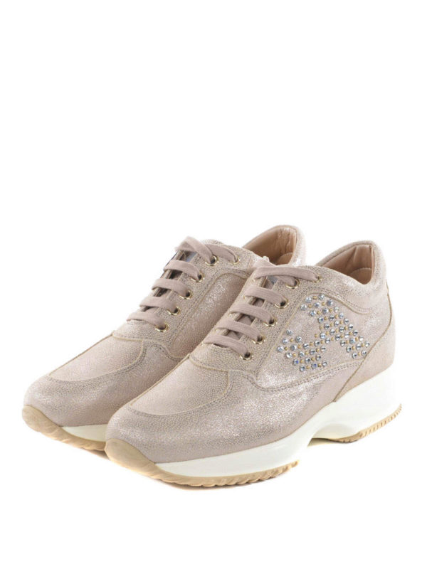 iKRIX HOGAN: trainers - Rhinestones Interactive sneakers