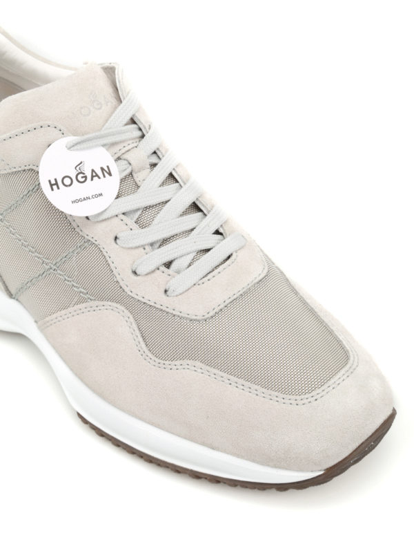 iKRIX HOGAN: sneakers - Interactive beige cuciture a vista