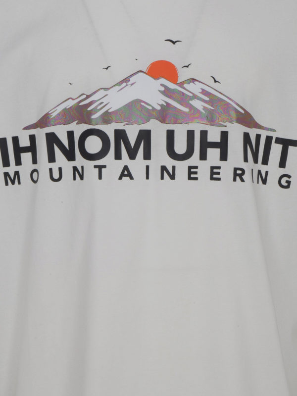 iKRIX IH NOM UH NIT: t-shirts - Mountaineering print white T-shirt