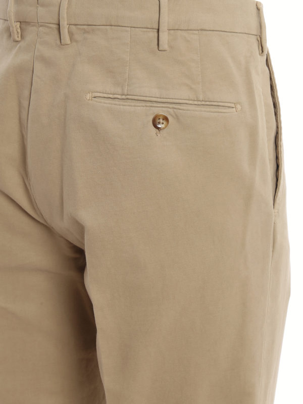 iKRIX INCOTEX: casual trousers - Regular fitting soft touch cotton slacks