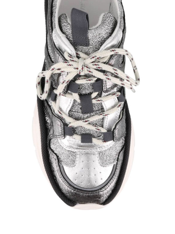 iKRIX ISABEL MARANT: trainers - Kindsay silver sneakers