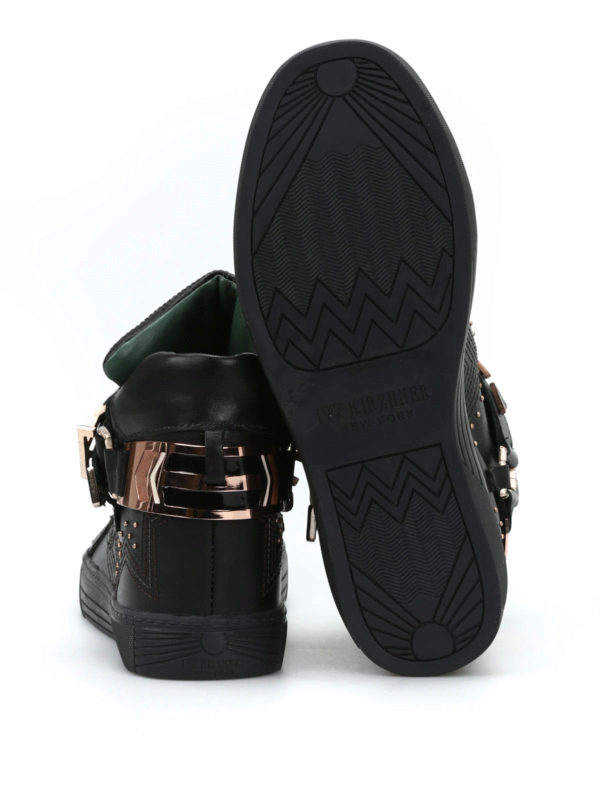 iKRIX IVY KIRZHNER: trainers - Lunar high-top leather sneakers