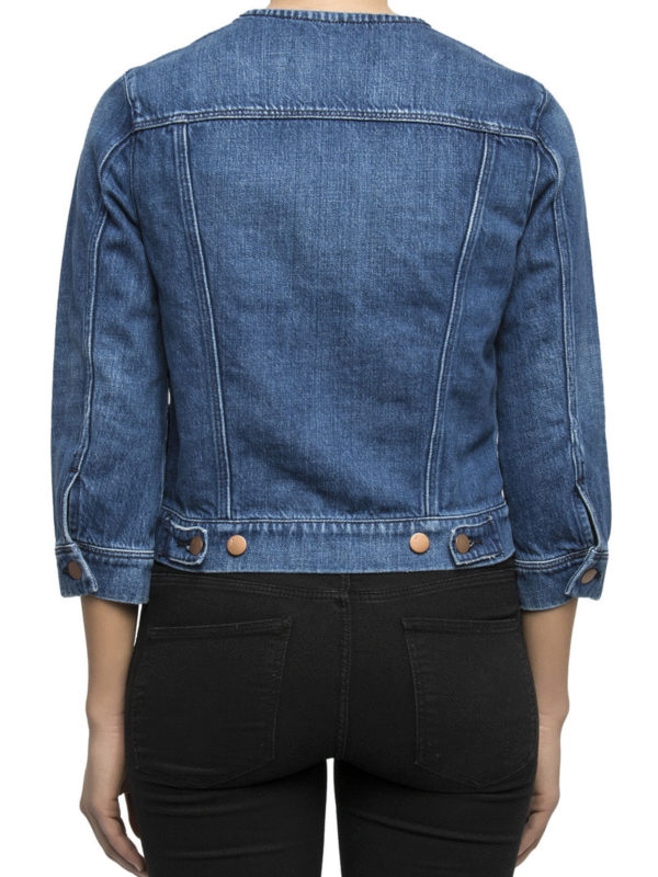 iKRIX J BRAND: denim jacket - Catesby denim crop jacket